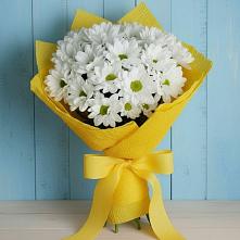 Букет цветов из:  Хризантемы #REPLACE_PRED# Рыбном