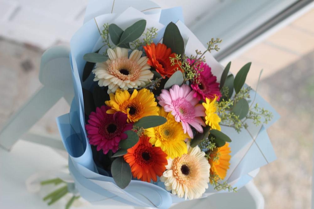 Букет цветов из: Герберы в Рыбном