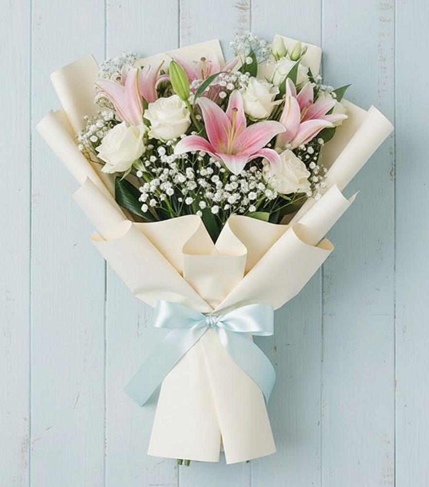 Букет цветов из: Лилии в Рыбном