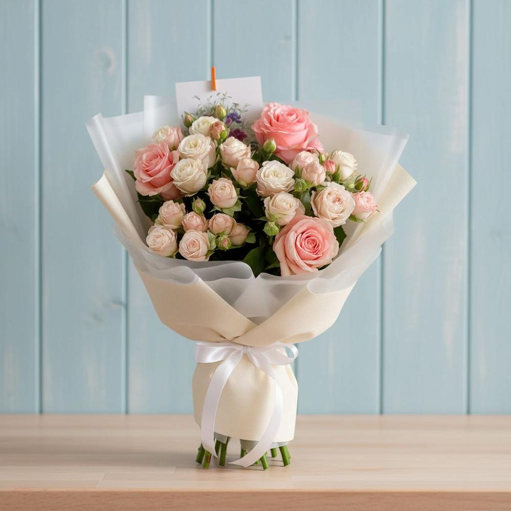 Букет цветов из: Розы в Рыбном