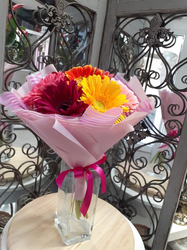 Букет цветов из: Герберы в Рыбном