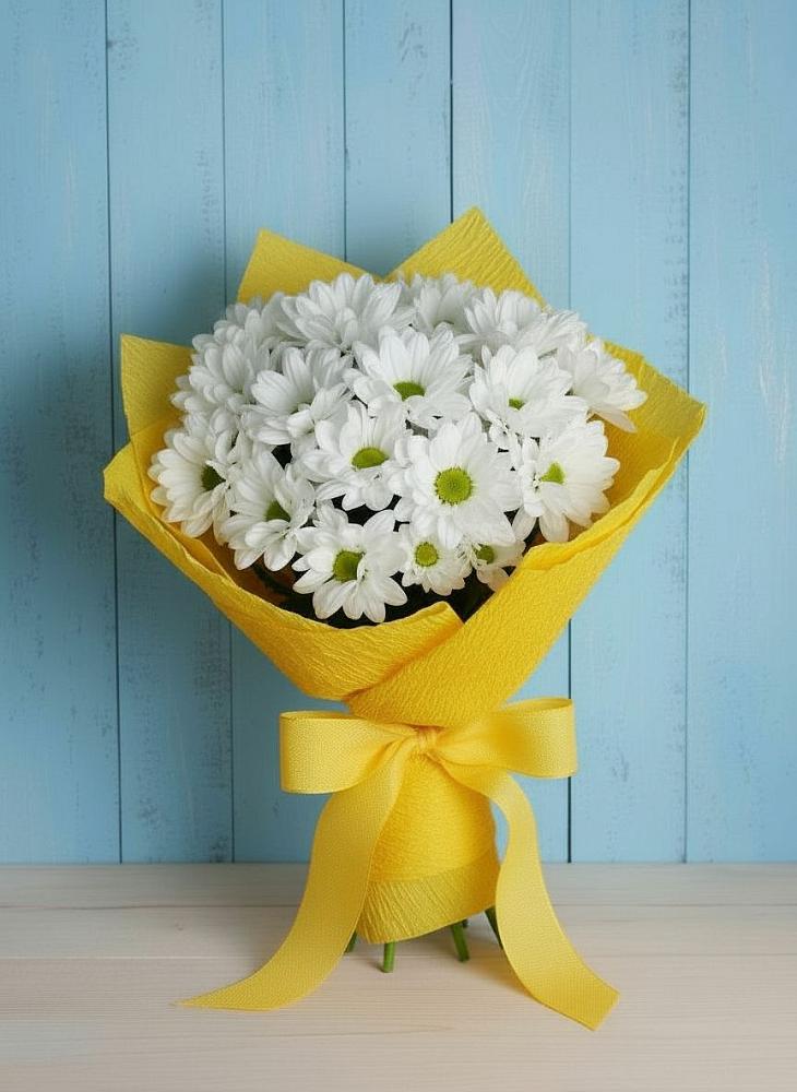 Букет цветов из: Хризантемы в Рыбном