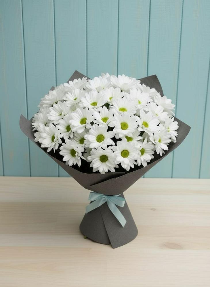 Букет цветов из: Хризантемы в Рыбном