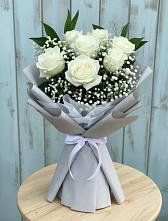Букет цветов из:  Розы в Рыбном