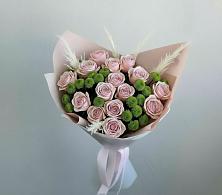 Букет цветов из:  Розы и Хризантемы в Рыбном