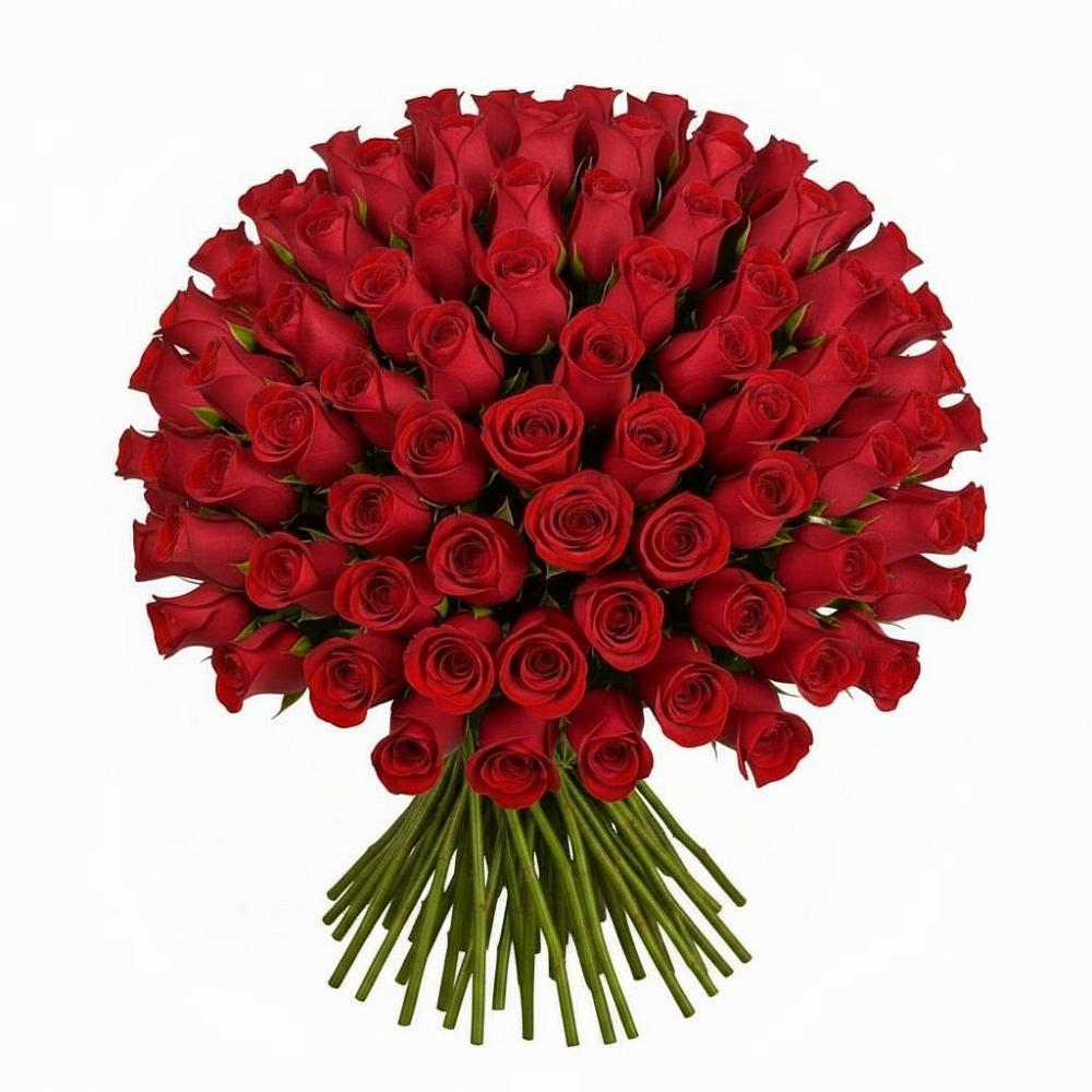 Букет Красные розы Чери Лав в Рыбном