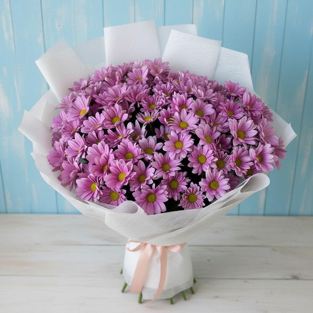 Букет цветов из: Хризантемы в Рыбном
