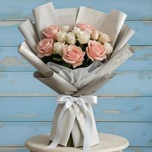 Букет цветов из:  Розы в Рыбном