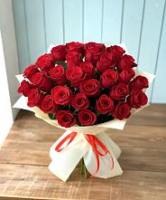 Букет 29 Красных роз в Рыбном
