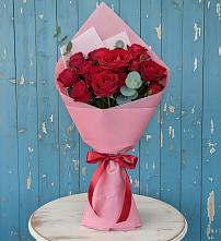 Букет цветов из:  Розы в Рыбном