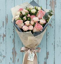 Букет цветов из:  Розы #REPLACE_PRED# Рыбном