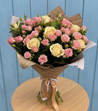 Букет цветов из:  Розы в Рыбном