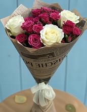 Букет цветов из:  Розы #REPLACE_PRED# Рыбном
