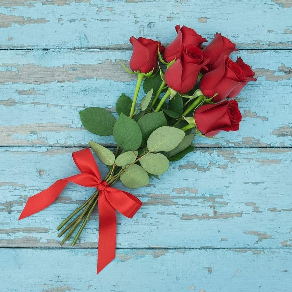 Букет Красные розы в Рыбном