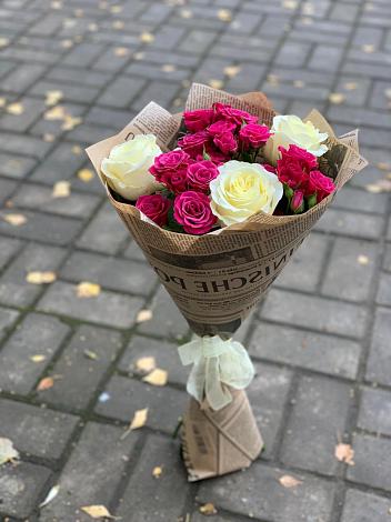 Букет цветов из: Розы в Рыбном