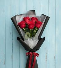 Букет цветов из:  Розы #REPLACE_PRED# Рыбном