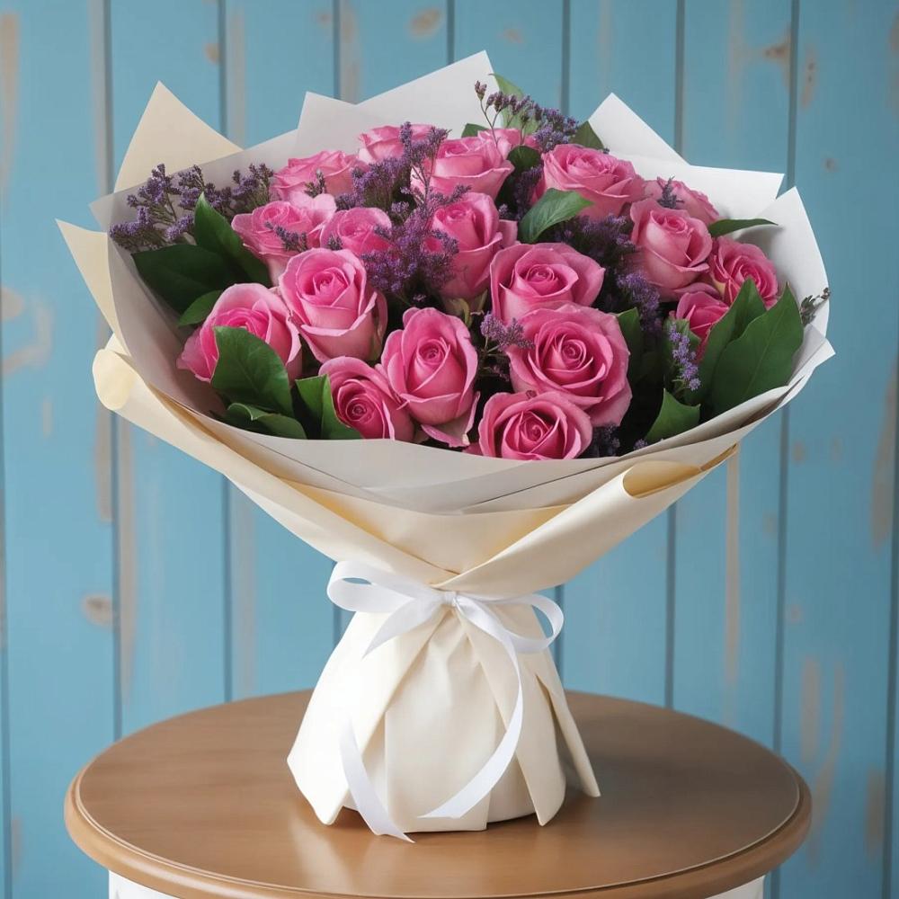 Букет цветов из: Розы в Рыбном