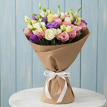 Букет цветов из:  Лизиантусы #REPLACE_PRED# Рыбном